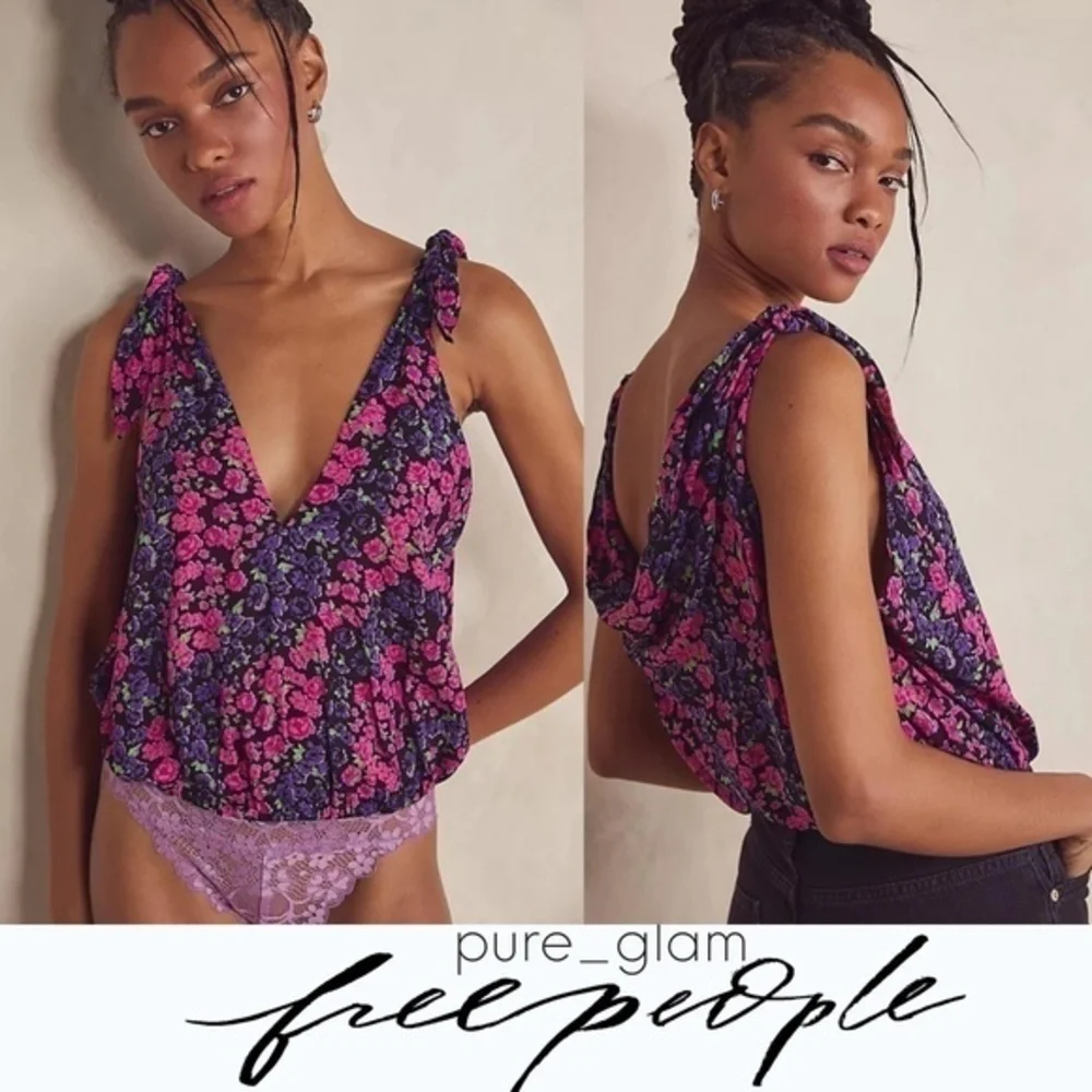 Free People bodysuit Floral